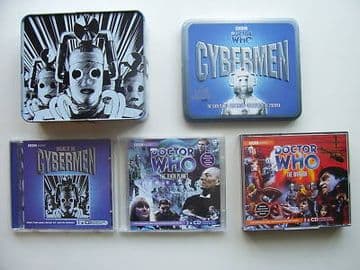 Doctor Who The Cybermen Limited CD Audio Tin Set  RARE