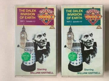 Doctor Who - The Dalek Invasion Of Earth - Parts 1 and 2 (VHS/H, 1990)
