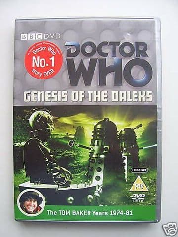Doctor Who - The Genesis Of The Daleks (DVD, 2006, 2-Disc Set) - Tom Baker