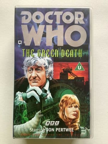 Doctor Who - The Green Death (VHS, 1996, 2-Tape Set) - Jon Pertwee
