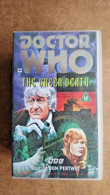 Doctor Who - The Green Death (VHS, 1996, 2-Tape Set) -  NEW and SEALED