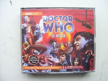 Doctor Who The Invasion CD Soundtrack Patrick Troughton