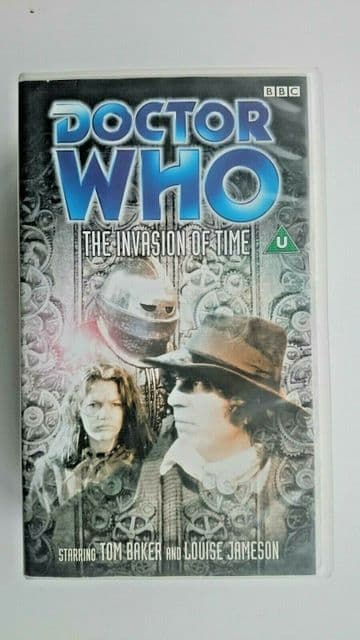 Doctor Who - The Invasion Of Time (Double VHS, 2000) - Tom Baker