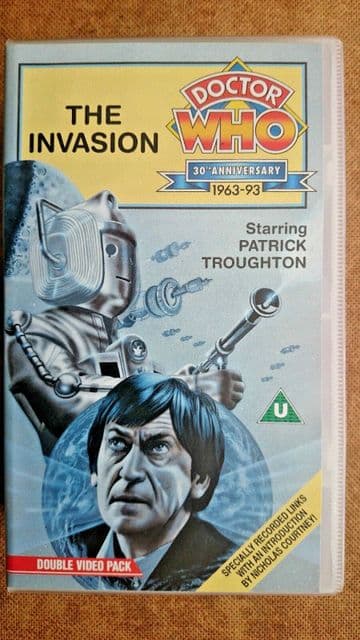 Doctor Who - The Invasion (VHS, 1993, 2-Tape Set) - Patrick Troughton