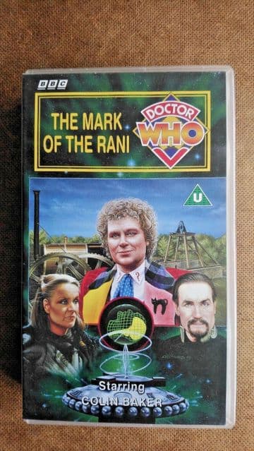 Doctor Who - The Mark Of The Rani (VHS, 1995) - Colin Baker