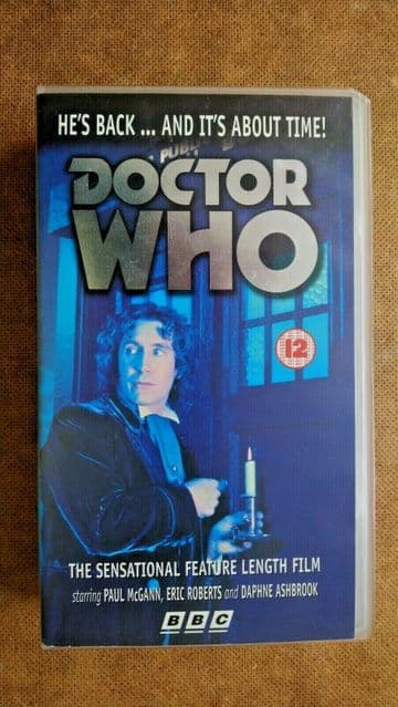 Doctor Who The Movie: Paul McGann - NEW! VHS STILL SEALED