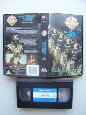 Doctor Who The Robots of Death Blue Label VERY RARE