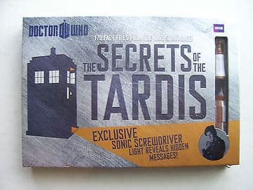 Doctor Who The Secrets of the TARDIS Exclusive Sonic Screwdriver Included