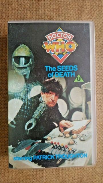 Doctor Who The Seeds of Death Patrick Troughton - NEW! VHS STILL SEALED