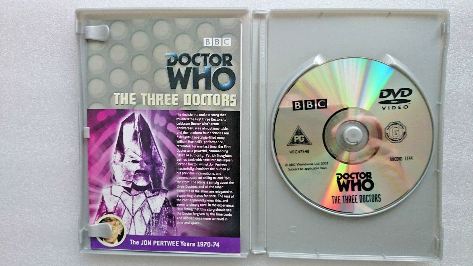Doctor Who The Three Doctors DVD Limited 40th Edition