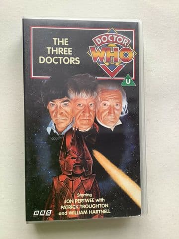 Doctor Who - The Three Doctors (VHS, 1991) - Jon Pertwee
