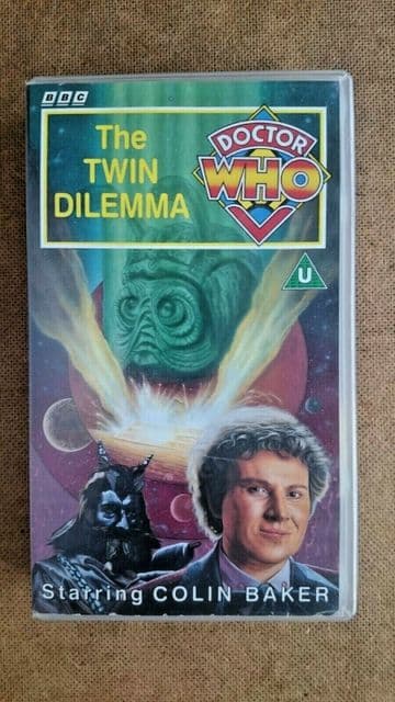 Doctor Who - The Twin Dilemma (VHS, 1993) - Colin Baker