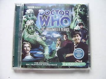 Doctor Who The Underwater Menace CD Audio Soundtrack Patrick Troughton