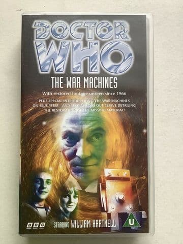 Doctor Who - The War Machines (VHS, 1997) - William Hartnell