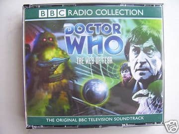 Doctor Who The Web of Fear CD Audio Set  RARE