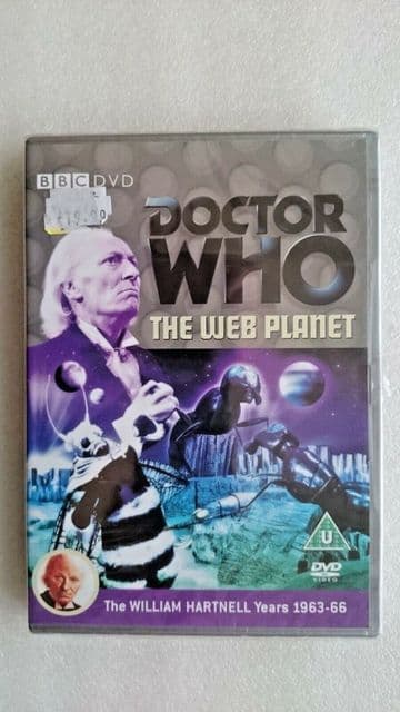 Doctor Who - The Web Planet (DVD, 2005) - New and Sealed - William Hartnell