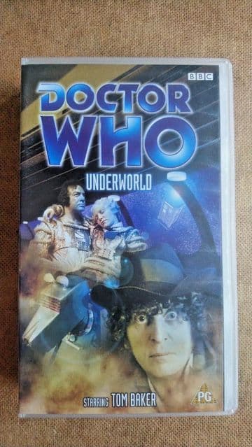 Doctor Who - Underworld (VHS, 2002) - NEW and SEALED - Tom Baker