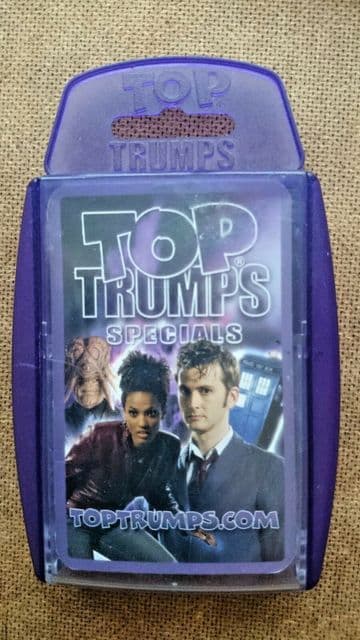 Doctor Who..Top Trumps Specials