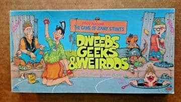 Dweebs Geeks & Weirdos Game by Western Publishing 1988