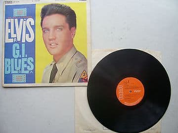 Elvis Presley G I Blues Original 1970s Pressing Including Sleeve