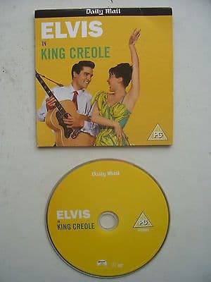 Elvis Presley King Creole DVD Originally Released  by the Daily Mail