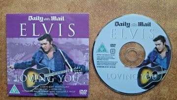 Elvis Presley Loving You DVD Originally Released  by the Daily Mail