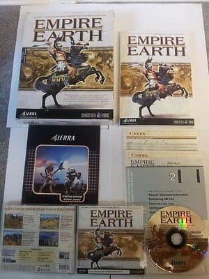 Empire Earth PC Big Box Edition RARE