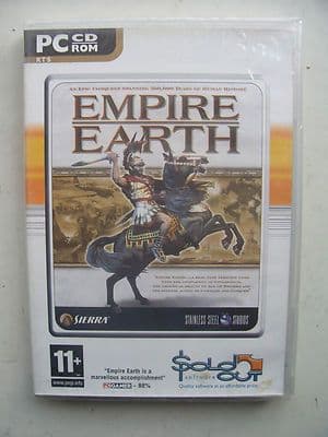 Empire Earth PC New and Sealed