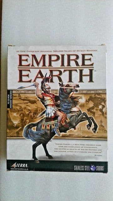 Empire Earth (PC: Windows, 2001) - Big Box Edition