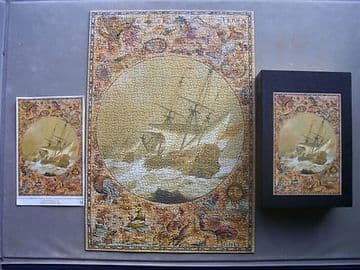 English Galleon 500 Piece Jigsaw by Marks and Spencer