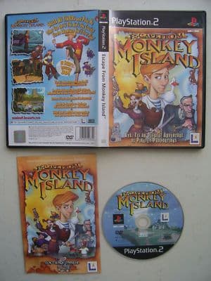 Escape from Monkey Island PS2 Game