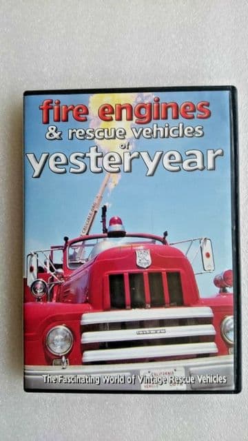 Fire Engines & Rescue Vehicles of Yesteryear  DVD