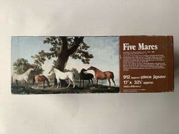Five Mares 912 (approx) Piece Jigsaw Puzzle by The National Trust (1975)