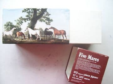 Five Mares.1000 Piece Jigsaw RARE