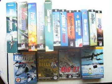 Flight Simulator Massive PC Job Lot Ultimate Collection