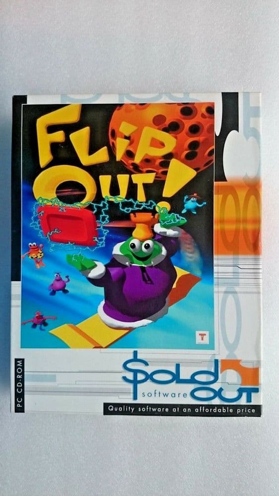 Flip Out PC Windows 1996 - Big Box Edition