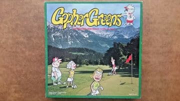 Gopher Greens  Golf Board Game  (1993)