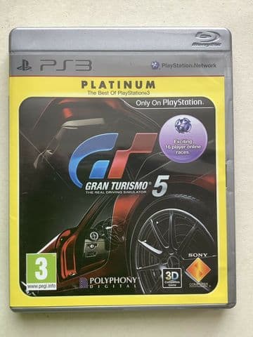 Gran Turismo 5 (Sony PlayStation 3, 2011) - European Version