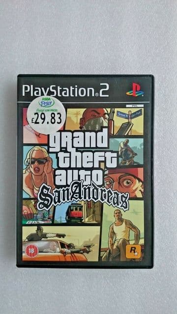 Grand Theft Auto 3 San Andreas (Sony PlayStation 2, 2004)
