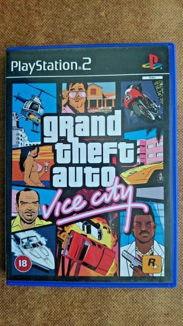 Grand Theft Auto 3 Vice City (Sony PlayStation 2, 2003) Includes Poster