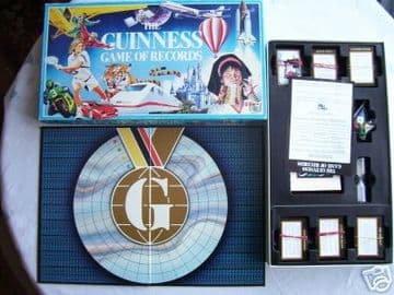 Guinness Game or Records  Board Game..VERY RARE