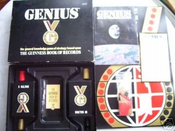 Guinness Game or Records (Genius)  Board Game.