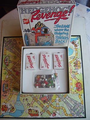 Hedgehogs Revenge Board Game  By BV Leisure 1980s