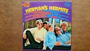 Herman's Hermits:  Vinyl Record LP (MFP Records 1970s)
