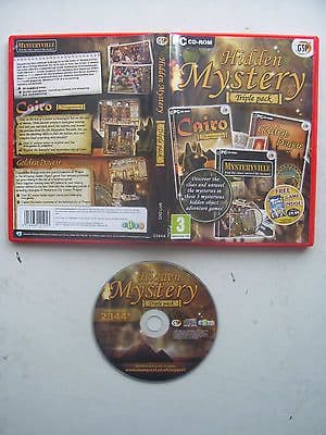 Hidden Mystery Triple Pack Hidden Object PC Games