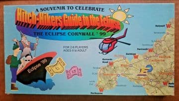 Hitch Hikers Guide to the Eclipse Cornwall ( New Unplayed )