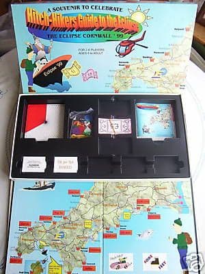 Hitch Hikers Guide to the Eclipse Game VERY RARE