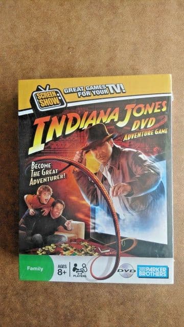 Indiana Jones DVD Adventue Game (NEW AND SEALED)