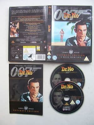 James Bond Dr No Ultimate Edition 2 DVD Set
