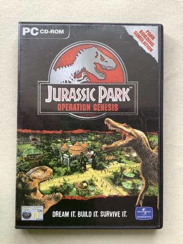 Jurassic Park Operation Genesis (PC Windows 2003) Original Release
